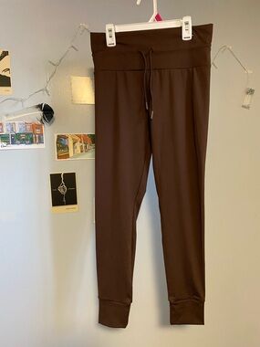 No Boundaries Brown Stretch Leggings S/M